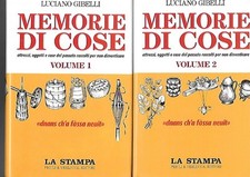 MEMORIE COSE GIBELLI ATTREZZI OGGETTI PASSATO GIOCHI GIOCATTOLI PIEMONTESE 2004