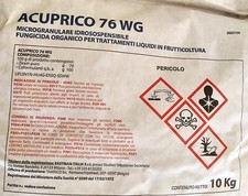 ACUPRICO fungicida a base Di Ziram puro 76% kg 10