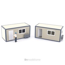 HO Bungalows de Chantier, 1/87