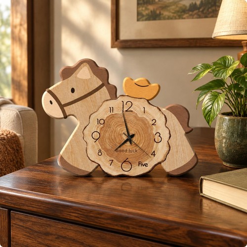 Orologio decorativo forma di - a,