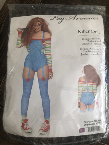 Nuovo costume bambola killer - costume,