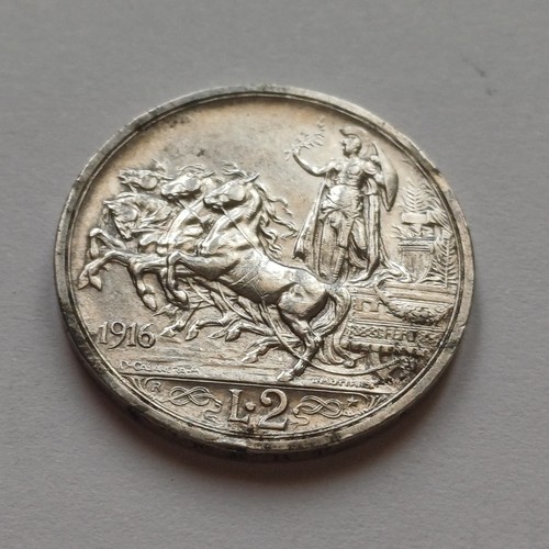 Moneta lire quadriga briosa - quadriga,