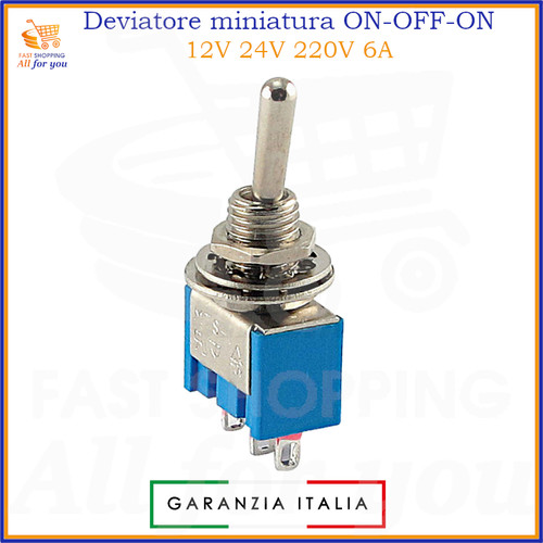 Micro interruttore deviatore - , a