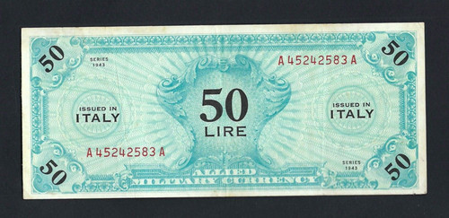 Allied military currency - allied,
