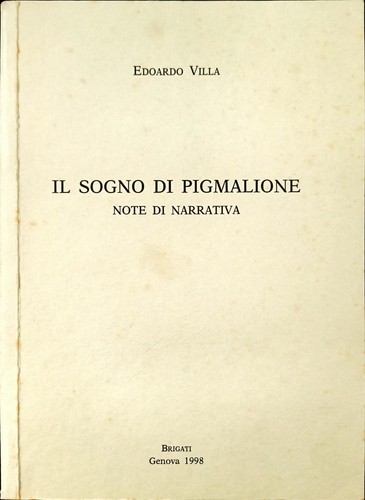 Sogno pigmalione - di, –