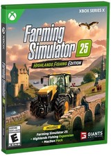 Farming Simulator 25 Highlands Fishing Edition per Xbox Series X [Nuovo Videogioco