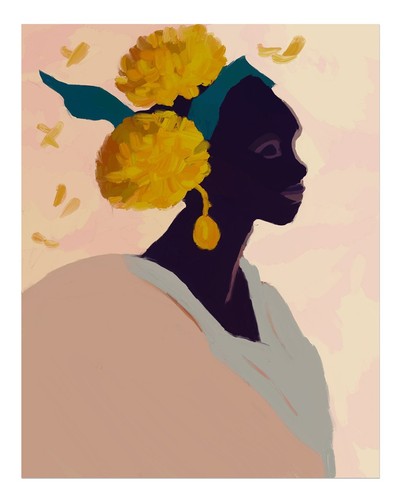 Elegante parete con silhouette