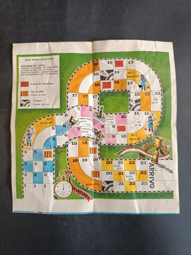 Gioco cartaceo gran - gran, premio