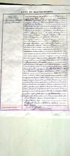 CARTACEO-ATTO DI MATRIMONIO