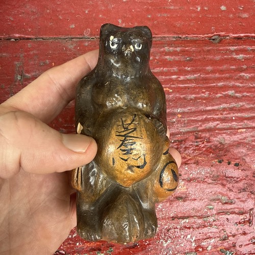 Mini fioriera statuina tanuki - fioriera,