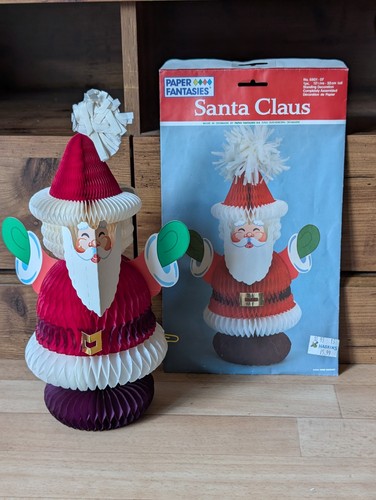 Babbo natale carta vintage - di,