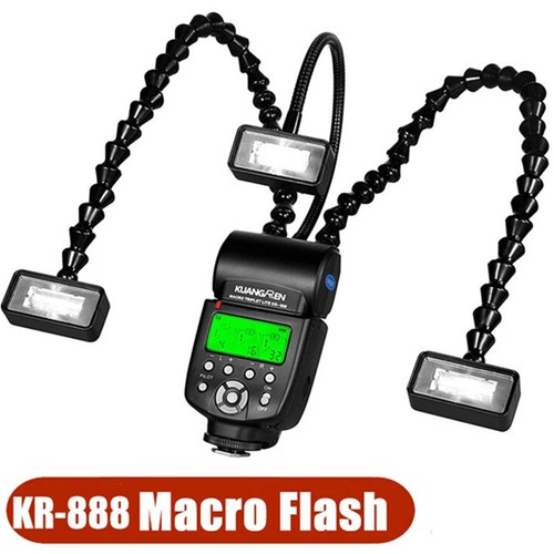 888 macro flash - macro, luce