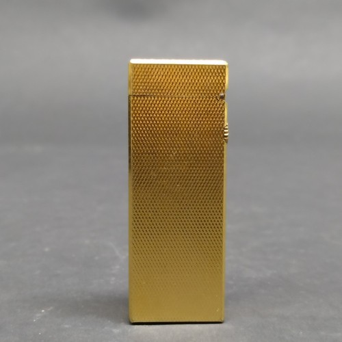 Accendino dunhill dorato con - dunhill,