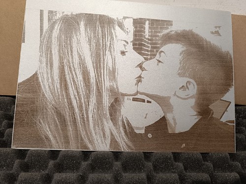 Foto personalizzata incisa - personalizzata, su