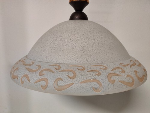 Lampadario vetro con - in,
