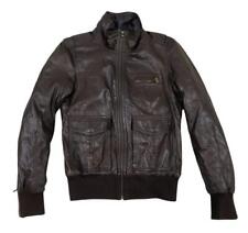 GIACCA BOMBER VINTAGE MARRONE