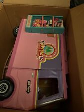 RARO BARBIE COUNTRY CAMPER ROSA ROULOTTE anni 70