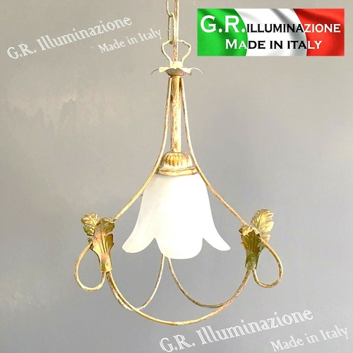 Lampadario ferro battuto 1 - in,