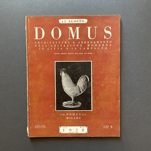 Domus dir gio ponti rivista - gio, ponti,