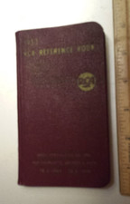 1953 RCA pocket Reference Book