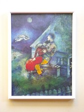 Quadro Amanti di Chagall con