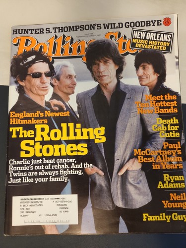 Rolling stone magazine sept - stone,