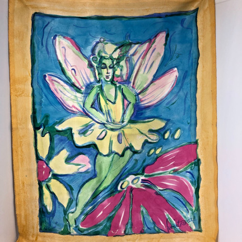 Fata arte seta - a, mano