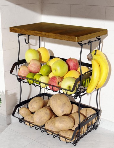 Cesto frutta livelli - frutta, 3