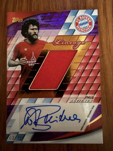 Paul breitner auto relic - paul,