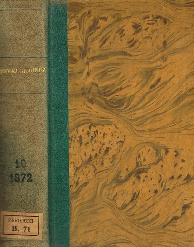 Archivio giuridico vol - archivio,