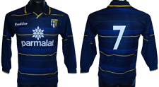 PARMA MAGLIA LOTTO AWAY UEFA VINTAGE JERSEY TRIKOT SHIRT 1998-1999 Tg. SMALL