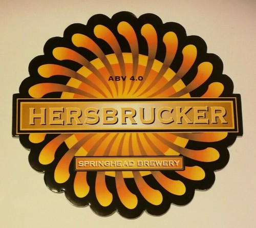 Beer pump clip badge front