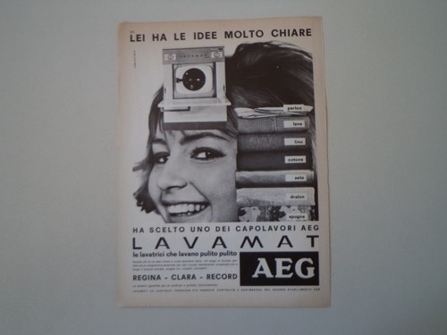 Advertising pubblicità 1966 - advertising,