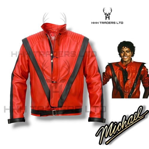 Giacca pelle rossa michael - rossa,