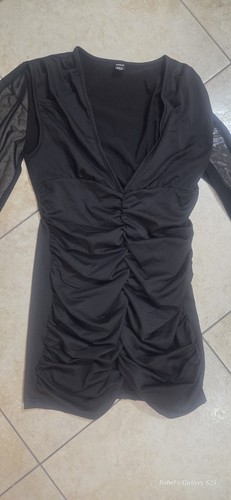 Mini dress tubino - nero, di