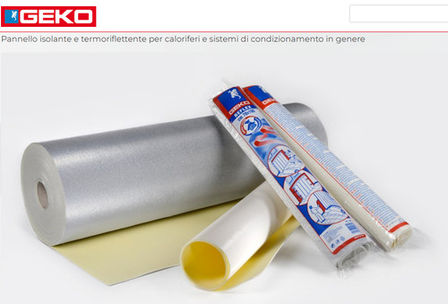 Pannello termoriflettente per - termoriflettente,