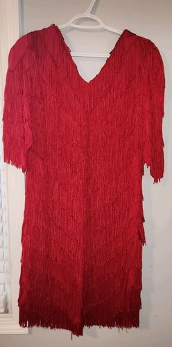 Abito stile flapper - , frange