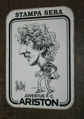 Ancien autocollant boniek - ancien, ))