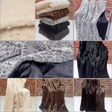 Coperta in pelliccia sintetica