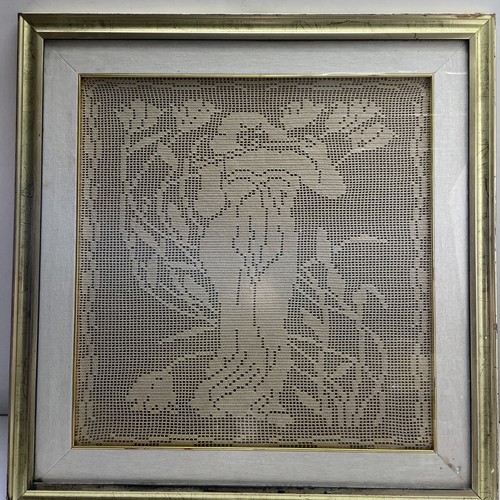 Quadro uncinetto con - quadro,