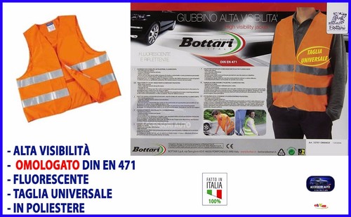 Gilet fluorescente emergenza
