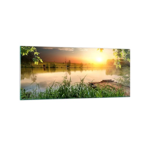 Quadro vetro 120x50cm ponte - vetro,