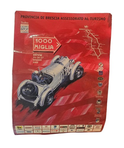 Manifesto 1000 miglia 2000 - 1000,