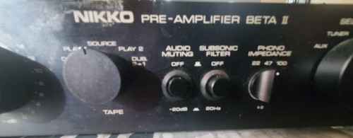 Preamplificatore vintage nikko - vintage,