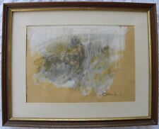 Giancarlo CAZZANIGA (Monza 1930-2013) NUDINO splendido disegno 25x35 anno 1966
