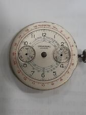Universal Geneve Movimento Crono Cal.285 Non Funzionante   Per Ricambi