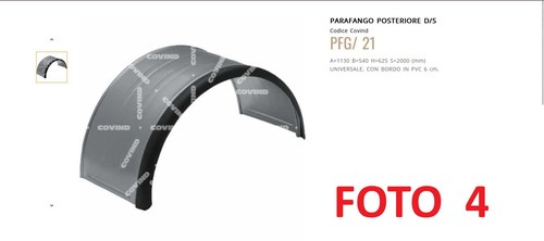 Parafango posteriore - parafango,