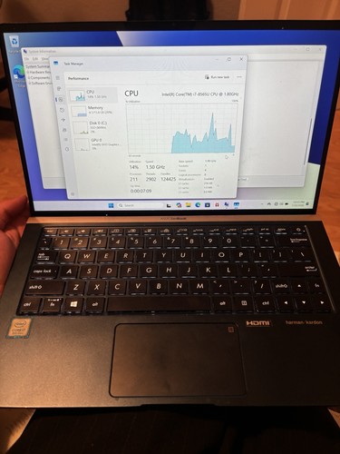 Asus zenbook ux333f blue - asus, 13