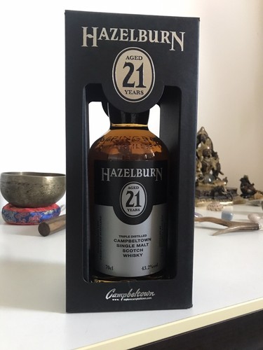 Hazelburn years 2023 - 21,