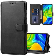 Coque portefeuille effet cuir - coque,